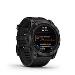 fenix 7X Sapphire Solar, Black DLC Titanium, Black Band