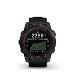 fenix 7X Sapphire Solar, Black DLC Titanium, Black Band