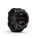 fenix 7X Sapphire Solar, Carbon Gray DLC Titanium, Black Band