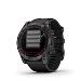 fenix 7X Sapphire Solar, Carbon Gray DLC Titanium, Black Band