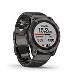 fenix 7X Sapphire Solar, Carbon Gray DLC Titanium, Titanium Band