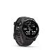 fenix 8 - 43mm, AMOLED, Sapphire, Carbon Gray DLC Titanium, Black/Pebble Gray band