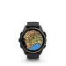 fenix 8 - 43mm, AMOLED, Sapphire, Carbon Gray DLC Titanium, Black/Pebble Gray band