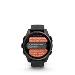 fenix 8 - 43mm, AMOLED, Sapphire, Carbon Gray DLC Titanium, Black/Pebble Gray band