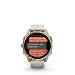 fenix 8 - 43mm, AMOLED, Sapphire, Soft Gold, Fog Gray/Dark Sandstone band
