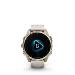 fenix 8 - 43mm, AMOLED, Sapphire, Soft Gold, Fog Gray/Dark Sandstone band
