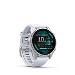 fenix 8 - 43mm, AMOLED, Silver, Whitestone band