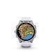 fenix 8 - 43mm, AMOLED, Silver, Whitestone band