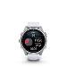 fenix 8 - 43mm, AMOLED, Silver, Whitestone band