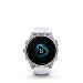fenix 8 - 43mm, AMOLED, Silver, Whitestone band