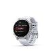 fenix 8 - 43mm, AMOLED, Silver, Whitestone band