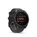 fenix 8 - 47mm, AMOLED, Sapphire, Carbon Gray DLC Titanium, Black/Pebble Gray band