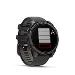 fenix 8 - 47mm, AMOLED, Sapphire, Carbon Gray DLC Titanium, Black/Pebble Gray band