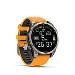 fenix 8 - 47mm, AMOLED, Sapphire, Titanium, Spark Orange/Graphite band