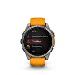 fenix 8 - 47mm, AMOLED, Sapphire, Titanium, Spark Orange/Graphite band