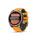 fenix 8 - 47mm, AMOLED, Sapphire, Titanium, Spark Orange/Graphite band