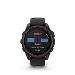 fenix 8 - 47mm, Sapphire Solar, Carbon Gray DLC Titanium DLC, Black/Pebble Gray band