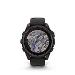 fenix 8 - 47mm, Sapphire Solar, Carbon Gray DLC Titanium DLC, Black/Pebble Gray band