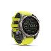 fenix 8 - 47mm, Sapphire Solar, Titanium, Yellow/Graphite band