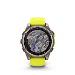 fenix 8 - 47mm, Sapphire Solar, Titanium, Yellow/Graphite band
