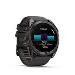 fenix 8 - 51mm, AMOLED, Sapphire, Carbon Gray DLC Titanium, Black/Pebble Gray band