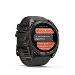 fenix 8 - 51mm, AMOLED, Sapphire, Carbon Gray DLC Titanium, Black/Pebble Gray band