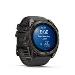 fenix 8 - 51mm, AMOLED, Sapphire, Carbon Gray DLC Titanium, Black/Pebble Gray band