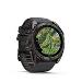fenix 8 - 51mm, AMOLED, Sapphire, Carbon Gray DLC Titanium, Black/Pebble Gray band