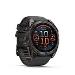 fenix 8 - 51mm, AMOLED, Sapphire, Carbon Gray DLC Titanium, Black/Pebble Gray band
