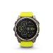 fenix 8 - 51mm, Sapphire Solar, Titanium, Amp Yellow/Graphite band