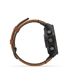 fenix 8 Pro - 47mm, AMOLED, Sapphire, Carbon Gray DLC Titanium, Chestnut Leather band