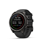 fenix 9 - 47mm, AMOLED, Sapphire, Carbon Gray DLC Titanium, Black band