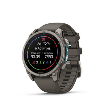 fenix 9 - 47mm, AMOLED, Sapphire, Titanium, Pebble Gray band