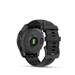 fenix E - 47mm, AMOLED, Slate Gray Steel/Black, Black band