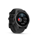 fenix E - 47mm, AMOLED, Slate Gray Steel/Black, Black band