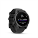 fenix E - 47mm, AMOLED, Slate Gray Steel/Black, Black band