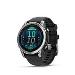 fenix E - 47mm, AMOLED, Slate Gray Steel/Black, Black band