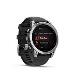 fenix E - 47mm, AMOLED, Stainless Steel/Graphite, Black band
