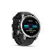 fenix E - 47mm, AMOLED, Stainless Steel/Graphite, Black band