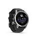 fenix E - 47mm, AMOLED, Stainless Steel/Graphite, Black band