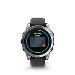 fenix E - 47mm, AMOLED, Stainless Steel/Graphite, Black band