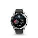 fenix E - 47mm, AMOLED, Stainless Steel/Graphite, Black band