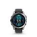 fenix E - 47mm, AMOLED, Stainless Steel/Graphite, Black band