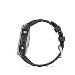 fenix E - 47mm, AMOLED, Stainless Steel/Graphite, Black band