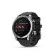 fenix E - 47mm, AMOLED, Stainless Steel/Graphite, Black band