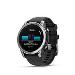 fenix E - 47mm, AMOLED, Stainless Steel/Graphite, Black band