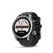 fenix E - 47mm, AMOLED, Stainless Steel/Graphite, Black band