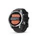 fenix E - 47mm, AMOLED, Stainless Steel/Graphite, Black band
