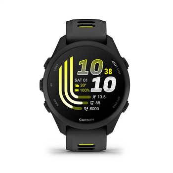 Forerunner 170 Music, Black/Amp Yellow