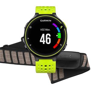 Forerunner 230, Yellow & Black Bundle